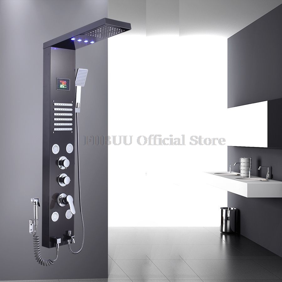 Luxury Shower Smart Shower Sys - مراجعة Shower Head Rain وسعره