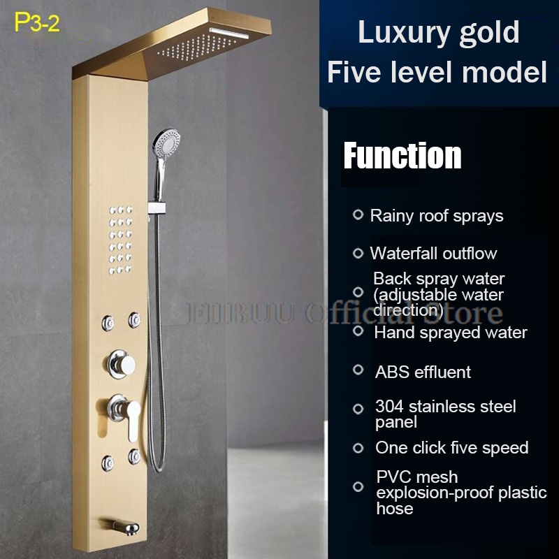 Luxury Shower Smart Shower Sys - مراجعة Shower Head Rain وسعره