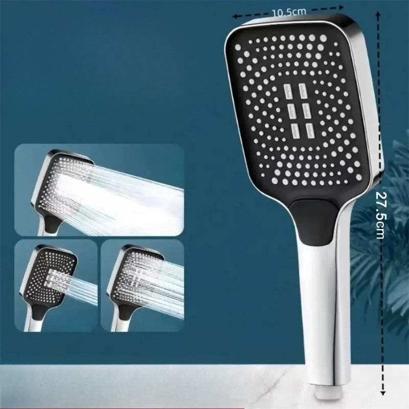 Adjustable 3-Mode High Pressur - مراجعة Shower Head Rain وسعره