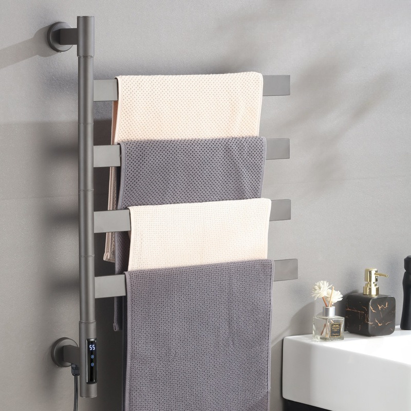 Electric Heated Towel Rail Rot - مراجعة Home Bathroom Supplies وسعره