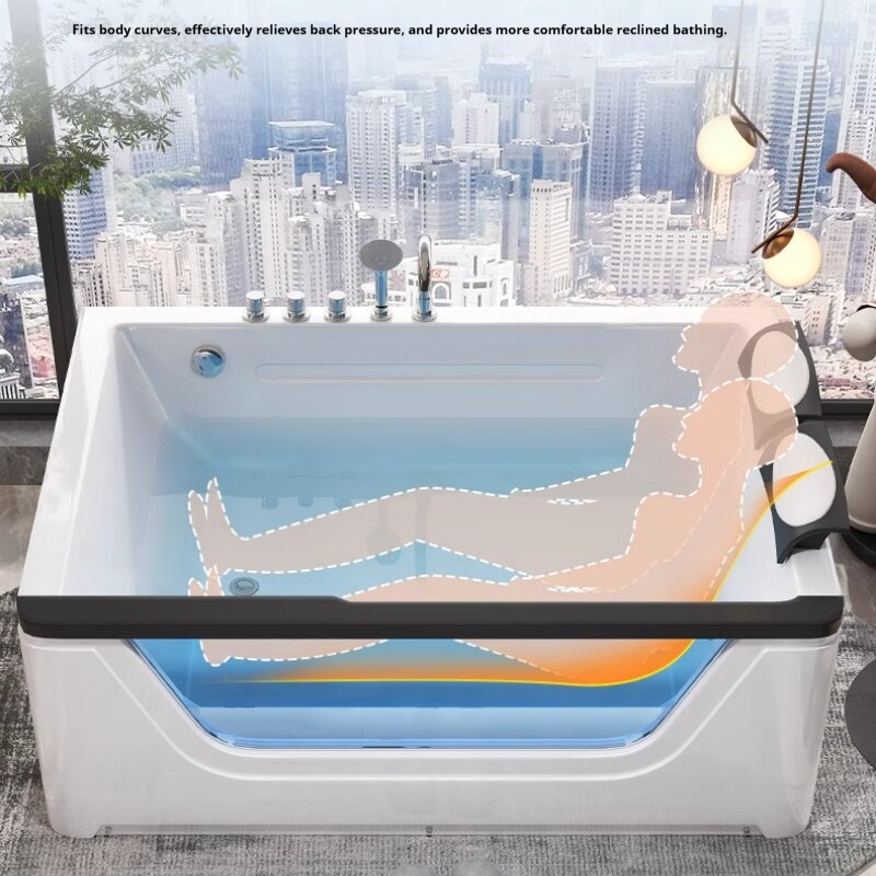 2 Person Acrylic Jacuzzi Hot T - مراجعة Home Bathroom Jacuzzi وسعره