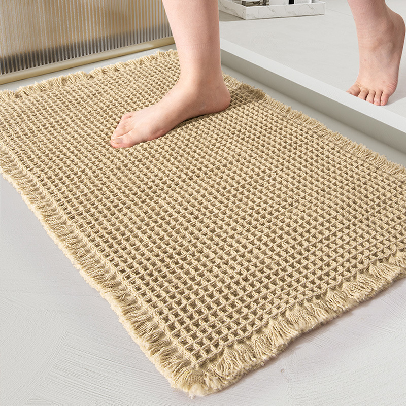 Bathroom Mat Woven Floor Mat B - مراجعة Zara Home Bathroom Mat وسعره