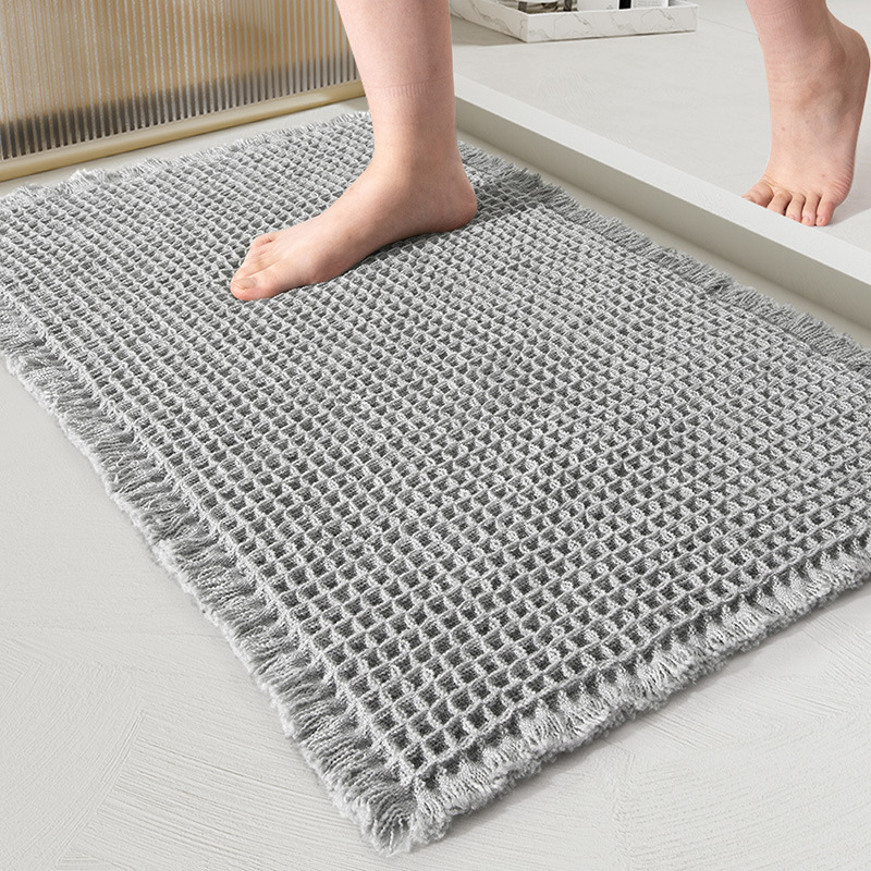 Bathroom Mat Woven Floor Mat B - مراجعة Zara Home Bathroom Mat وسعره