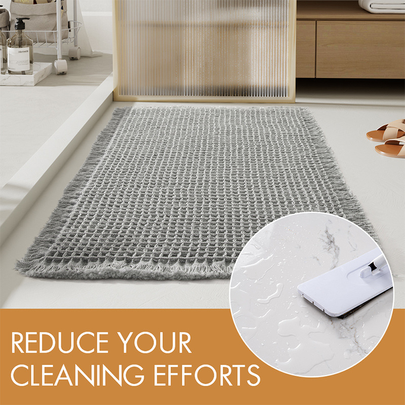 Bathroom Mat Woven Floor Mat B - مراجعة Zara Home Bathroom Mat وسعره
